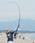 最初は3色ほどの近投で釣れていたが、試合経過とともに遠投する者が目立ってきた。