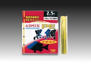 YGK ADMIX 黑鯛前打 1.5号 PE線