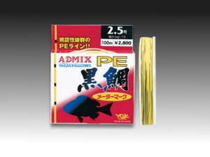 YGK ADMIX 黑鯛前打 2号 PE線