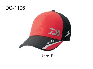 DAIWA  DC-1106  レッド 透氣釣魚帽