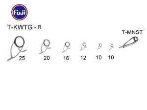 富士 fuji 鈦 T-MNST、T-KWTG-R 7顆 導環套組 5
