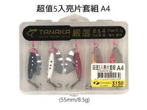 TANAKA 超值5入亮片套組A4