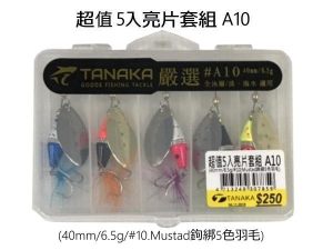 TANAKA 超值5入亮片套組A10